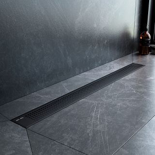 Душевой лоток AM.PM PrimeFlow 80 W02SC-P11-080-01BM с Черной матовой решеткой Cut Gradient