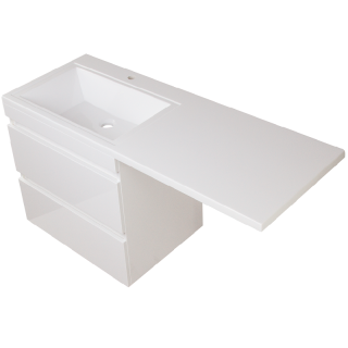 Тумба под раковину Style Line Даллас СС-00002337 140 Люкс Plus 140 см