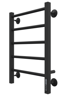 Электрический полотенцесушитель Larusso Феличия П5 40x60см чёрный матовый 4670078536655