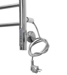 Полотенцесушитель электрический Domoterm Медея ДМТ П10 х500х1000 EK R хром