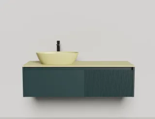 Подвесная тумба Salini Domino 27D214 140см шпон