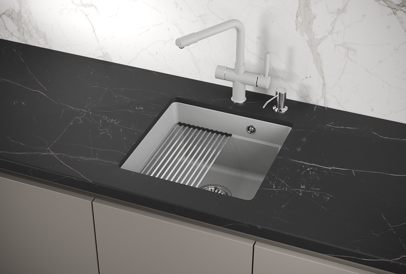 Мойка кухонная Granula Kitchen Space 4501U, АРКТИК