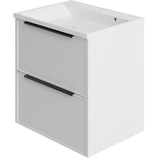 Тумба под раковину La Fenice Simpla FNC-01-SIM-B-100-2 Белая матовая 100 см