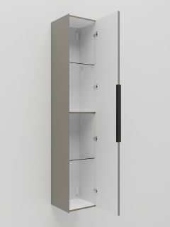 Шкаф-пенал La Fenice Simpla FNC-05-SIM-C-30 подвесной Бежевый матовый 30 см