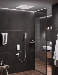 Душевой комплект Timo Petruma SX-5019/16SM с термостатом белый матовый