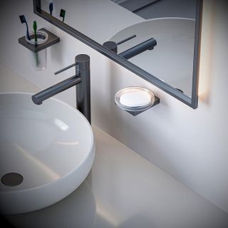 Мыльница Timo Petruma 15221/18 чёрное золото