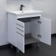 Тумба с раковиной Comforty Нарва 00-00015236 70 см белый