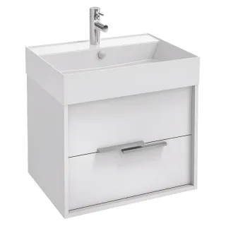 Тумба под раковину Jacob Delafon Vivienne EB1666-J5-J5 60 см белый глянец