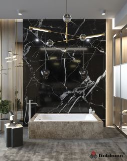 Ванна чугунная Goldman Elite ET18080 180x80см с ножками