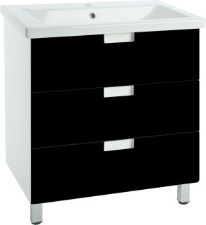 Тумба под раковину Bellezza Пегас 90см черный 00000007795