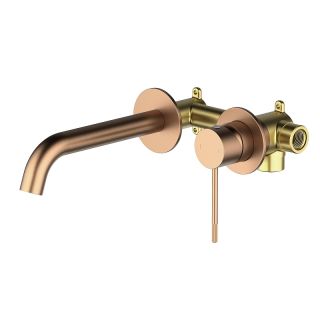 Встраиваемый смеситель для раковины Timo Saona 2372/19SM розовое золото