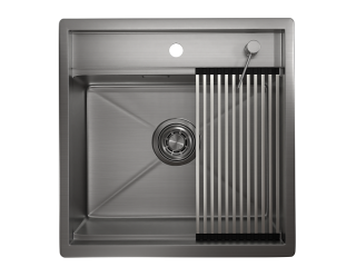 Мойка кухонная Granula 5051, СТАЛЬ САТИН