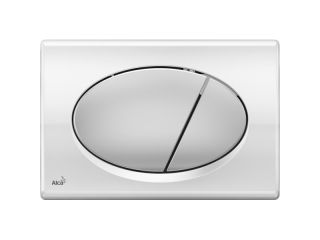 Кнопка смыва AlcaPlast для инсталляции хром M73