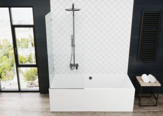 Акриловая ванна VagnerPlast Cavallo VPBA190CAV2X-04 190x90см белый