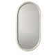 Зеркало Artceram Milano ACS019 05 00 рама керамическая с подсветкой белое