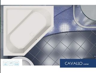 Акриловая ванна VagnerPlast Cavallo Corner VPBA140CAV3X-04 140см белый