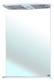 Зеркало с подсветкой Bellezza Магнолия 50см белый 0000001134