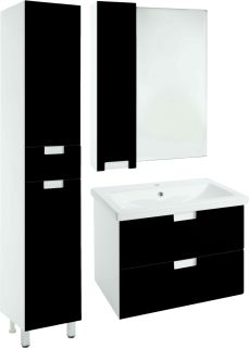 Тумба под раковину Bellezza Пегас 70см чёрный 00000007775