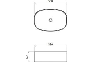 Раковина  Allen Brau Priority 00262044 Белая