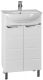 Тумба под раковину СанТа Родос 206021 50см белый
