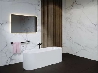 Акриловая ванна Riho Devotion Free Glossy Fall B095002005 180х71см заполнение через перелив белый