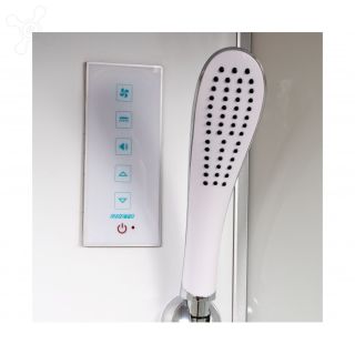 Душевая кабина Deto L 920 R с гм. и эл. 120х80х215 см