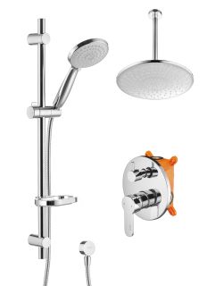 Душевой комплект Swedbe Platta 5537 хром
