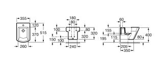 Биде подвесное Roca Hall 357625000