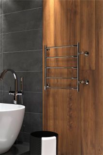 Полотенцесушитель водяной Indigo Roof LRSW60-40-б/п-50 60x40 см хром