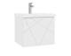 Тумба под раковину подвесная Vigo Geometry 032 50 см белый