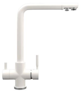 Смеситель для кухни Ulgran Quartz UQ-016-01 с дополнительным краном для питьевой воды жасмин