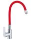 Смеситель для кухни Haiba HB70112-6 красный/хром