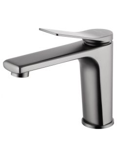 Смеситель для раковины Wonzon & Woghand WW-XH-012-BGG тёмный графит