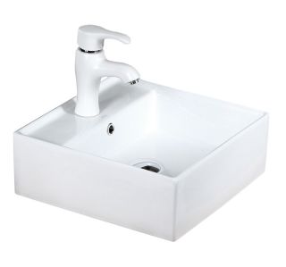 Накладная раковина Melana 7063B-805 40см белый