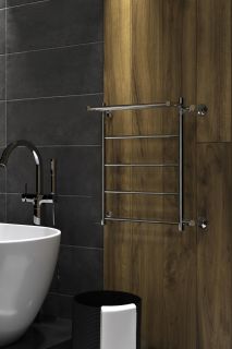 Полотенцесушитель водяной Indigo Line LLSHSW60-50R-б/п-50 с полкой 60x50 см хром