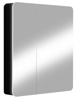 Зеркало-шкаф с подсветкой Continent Eltoro Black МВК114 76см чёрный