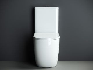 Напольный унитаз Ceramica Nova Mia CN1801 безободковый белый