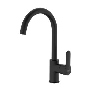Смеситель для кухни IDDIS Cuba с каналом для фильтрованной воды чёрный матовый CUBBLFJi05