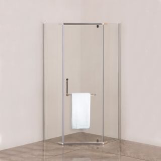 Душевой уголок Agger A03-090TCR/G правый без поддона 89х89, стекло прозрачное