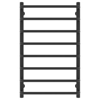 Полотенцесушитель водяной Laris Стандарт 73208015ЧМ П8 50x80см чёрный матовый