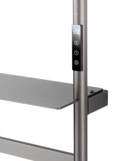 Полотенцесушитель электрический Wonzon & Woghand D?sseldorf WW-A203-GM 47x92 см тёмный графит