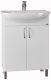 Тумба под раковину СанТа Сити 201075 60см белый
