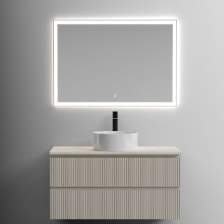 Столешница для ванной комнаты Sancos TT100A2X 100см с отверстием под смеситель kreman