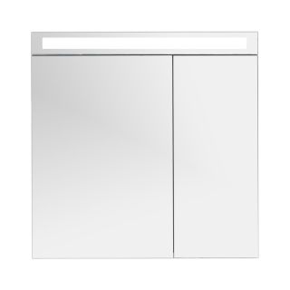 Зеркальный шкаф Dreja.Rus MAX 80 с LED-освещением, дуб кантри