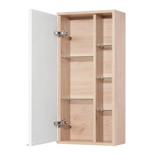 Шкаф Акватон Бостон белый/дуб эврика 1A239903BN010