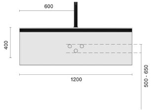 Тумба под раковину Armadi Art Quatro 790-M1-120-CM-MG-LED 120 см с подсветкой бежевый/золото матовое
