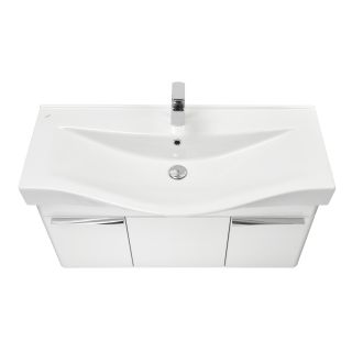 Тумба под раковину Акватон Беверли 100см белый 1A236701BV010