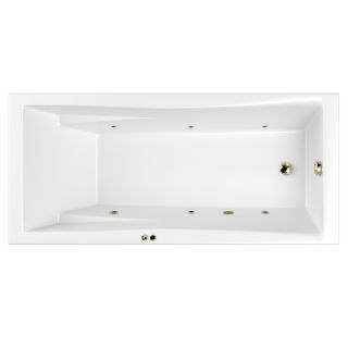 Гидромассажная ванна WHITECROSS Palace 0104.170075.100.SOFT.BR 170x75 см Soft бронза