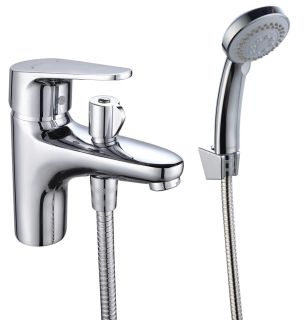 Смеситель для раковины BOOU B8282-1V с душевой лейкой хром