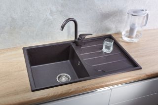 Мойка кухонная Granula GR-8002 базальт